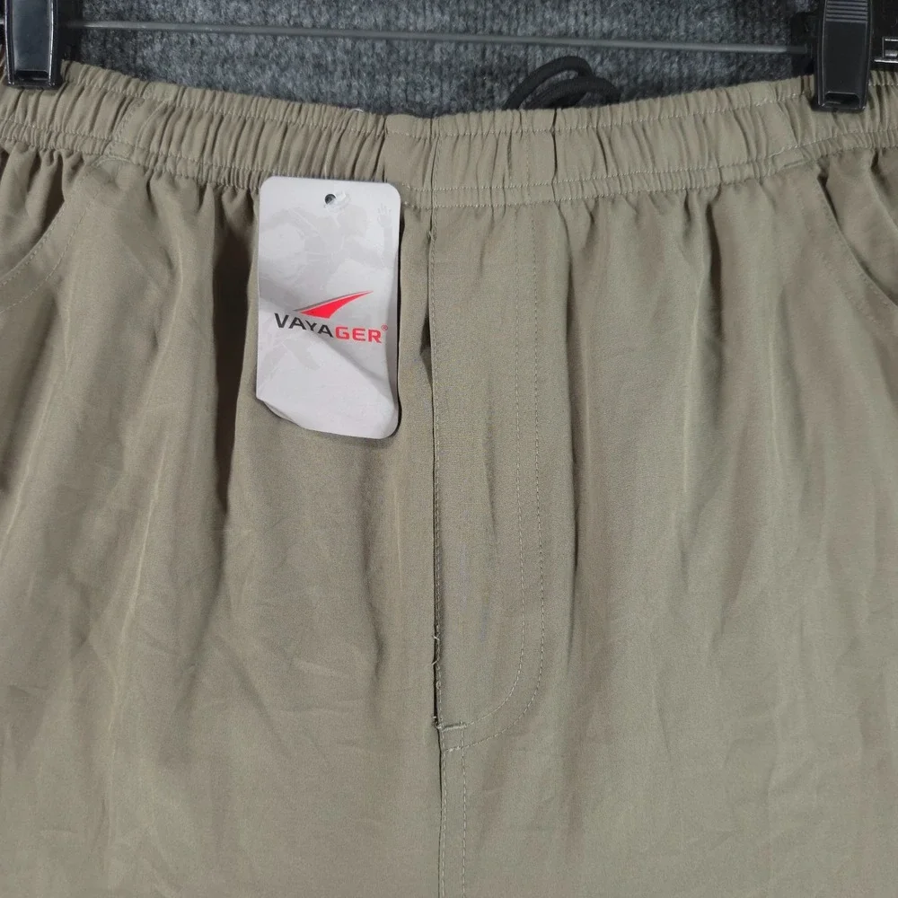 VAYAGER Men's XL Green Padded Cycling MTB Cargo Biking Shorts NEW